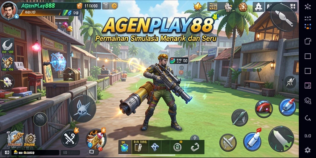 Tangkapan layar gameplay AGENPLAY88 dengan grafis menawan.