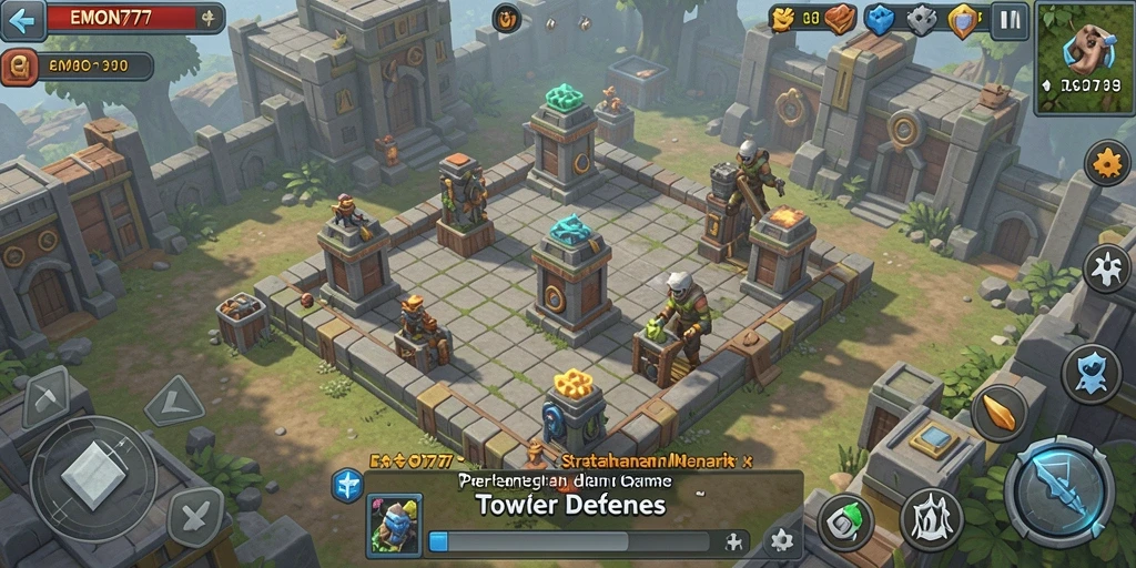 Gameplay menarik EMON777 dalam genre Tower Defense yang mendebarkan.