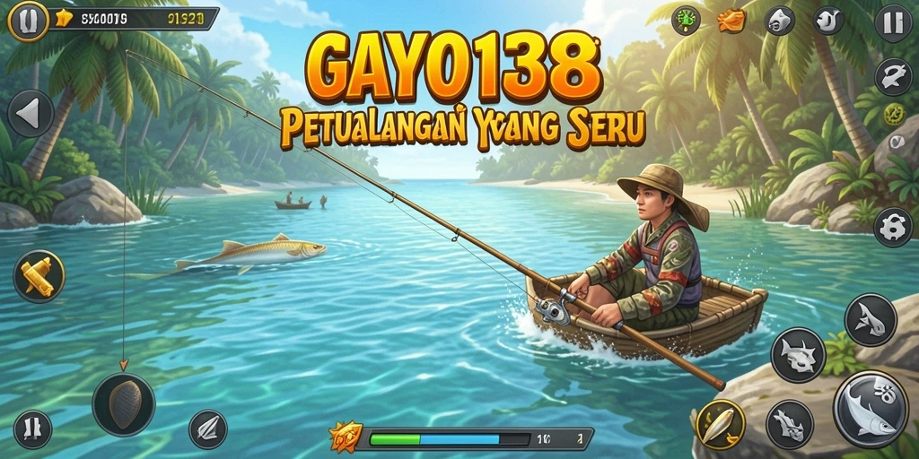 Tampilan utama GAYO138 dengan aksi memancing yang penuh ketegangan.