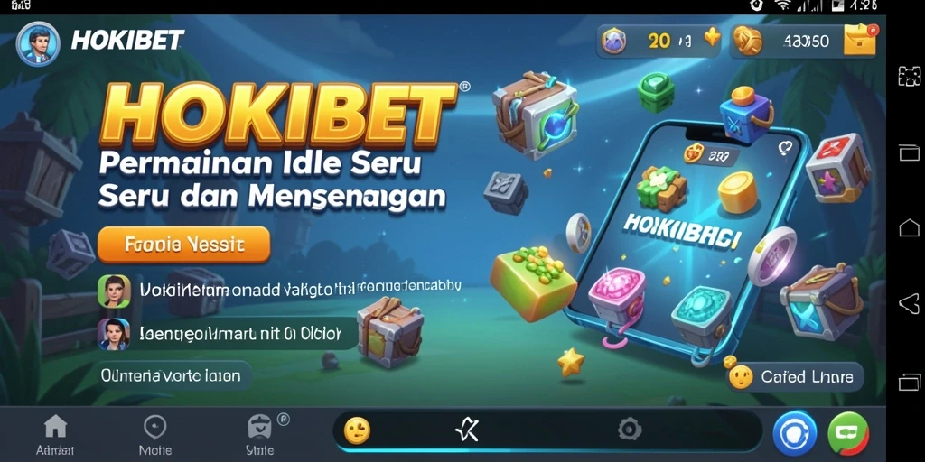 Tampilan gameplay HOKIBET yang menarik dengan grafis yang memanjakan mata.