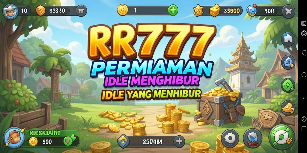 Tampilan gameplay RR777 yang mengasyikkan dan interaktif.