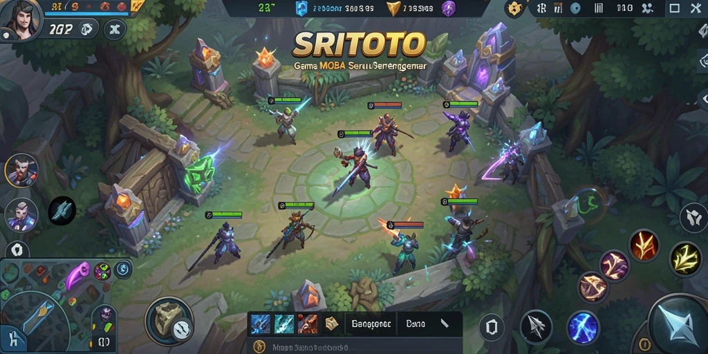 Tampilan gameplay SRITOTO yang seru dan dinamis.
