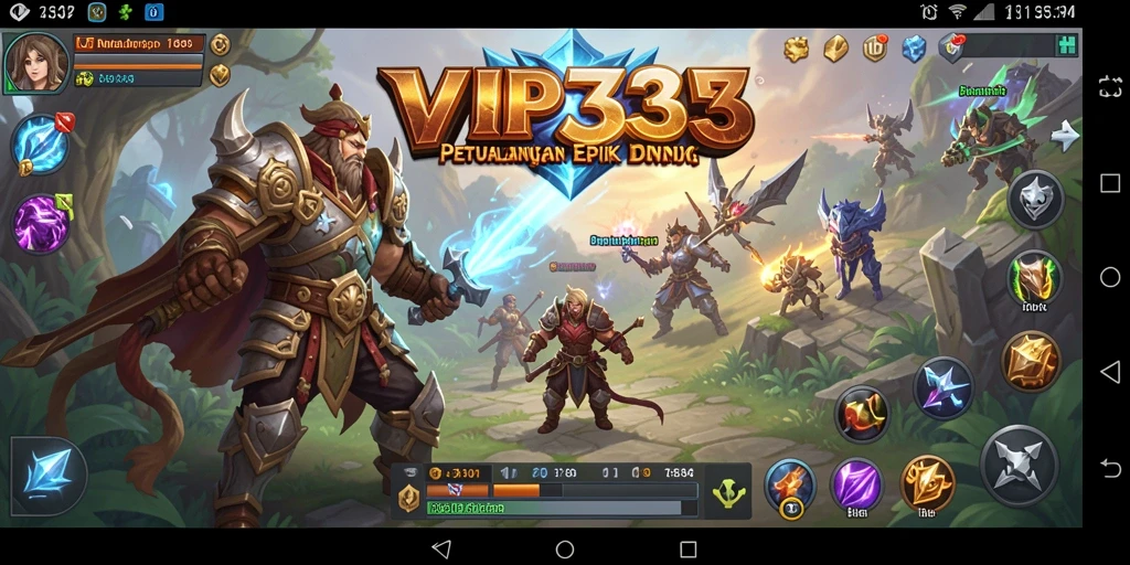 Tangkapan layar dari gameplay RPG yang menampilkan pertempuran seru.