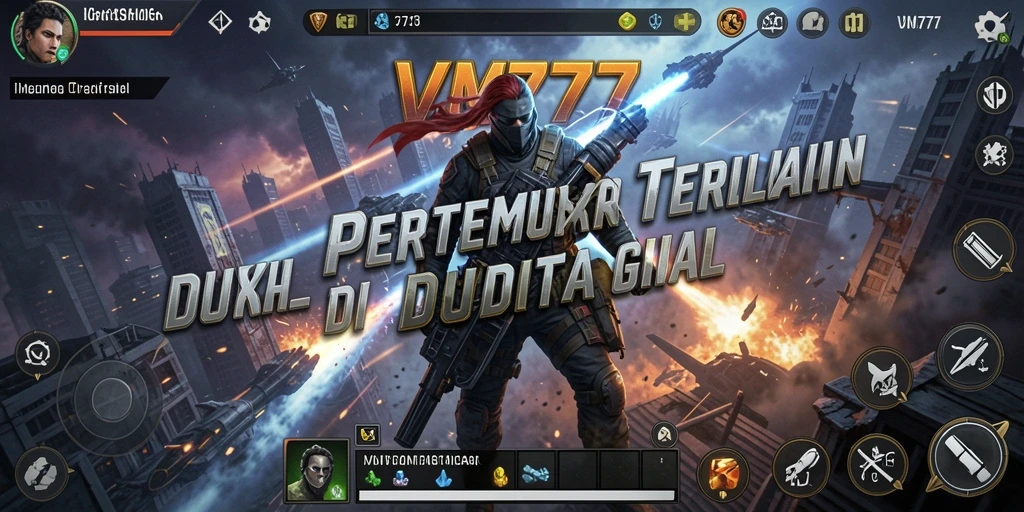 Gameplay seru di arena pertarungan Battle Royale.