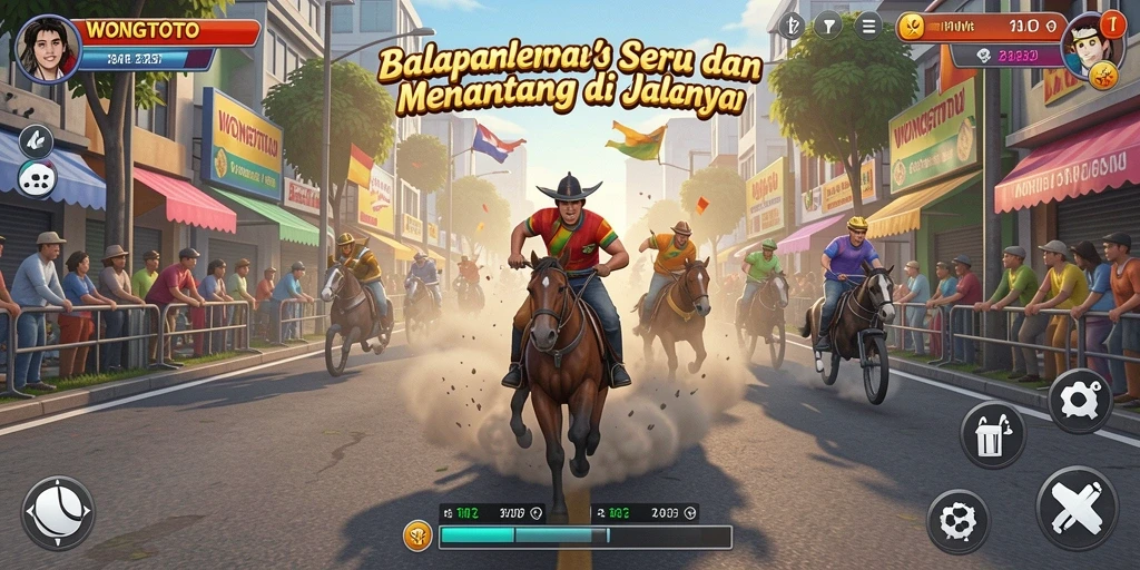 Tampilan gameplay WONGTOTO yang menegangkan dan seru.